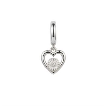 Christina Jewelry & Watches Marguerite charm i sølv 6 mm